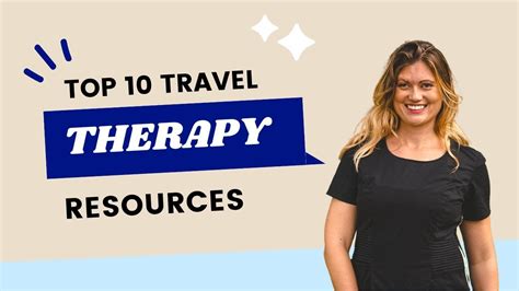 Top 10 Travel Therapy Resources